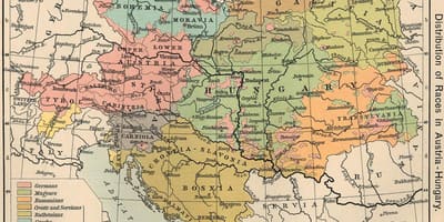 Oostenryk hongarye kaart 1900